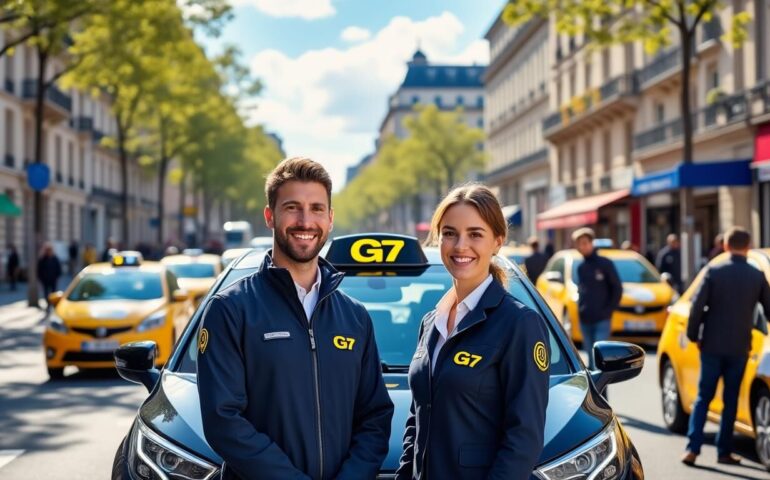 Découvrez les étapes essentielles pour devenir chauffeur de taxi chez G7. Obtenez des conseils sur les qualifications requises, la formation à suivre et les enjeux du métier, tout en apprenant comment rejoindre l'une des plus grandes plateformes de taxi en France.